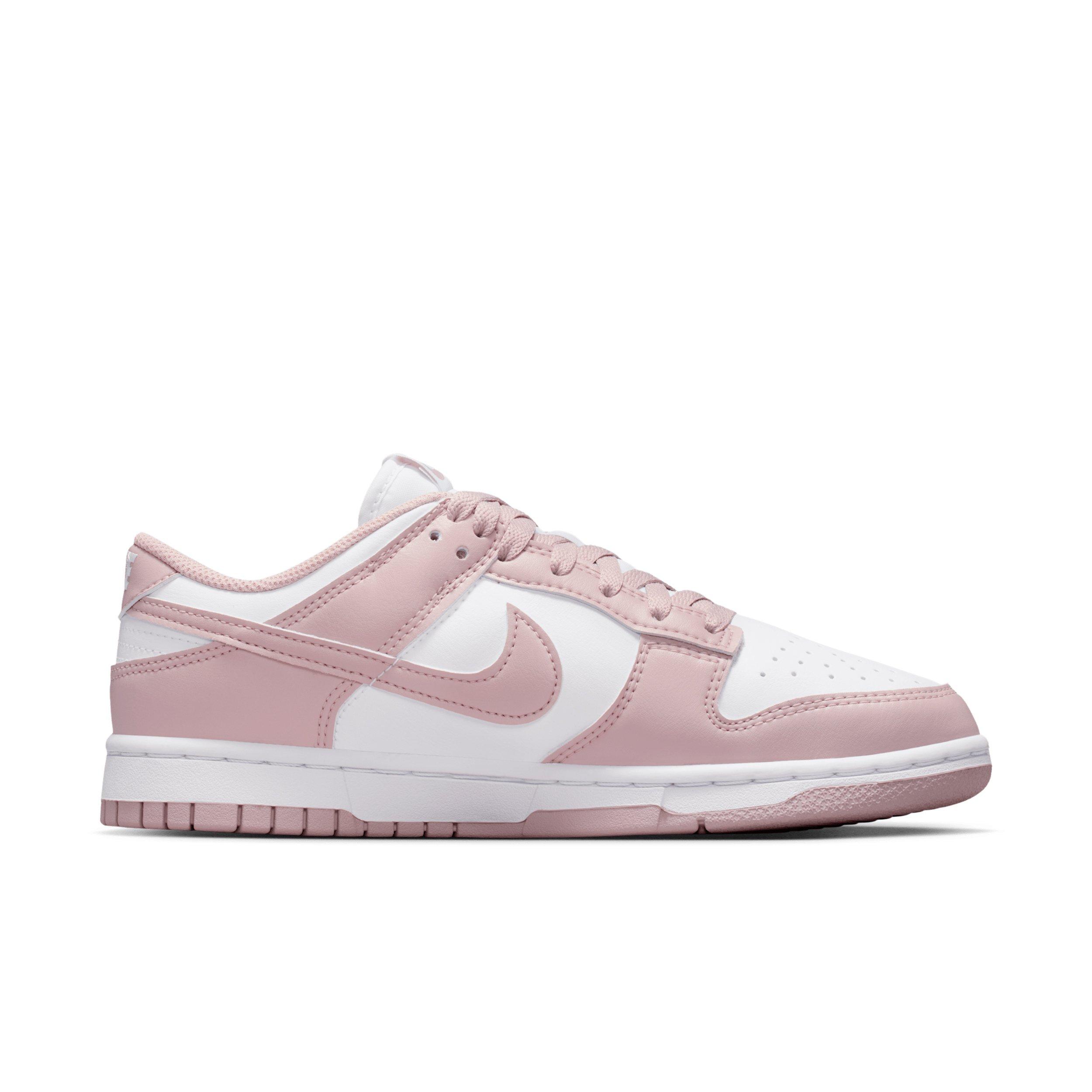 Nike Dunk Low Women's Shoe White/Particle Rose | Hibbett